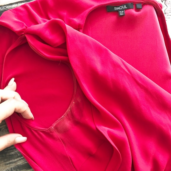 RAOUL 100% Silk Dress Evening Wear Gown - Picture 6 of 8